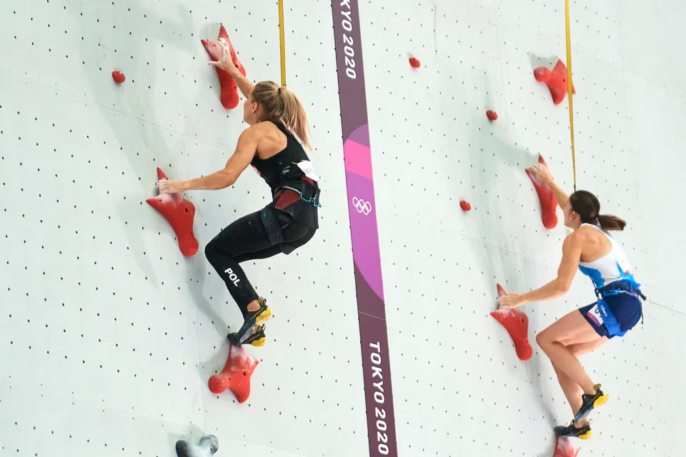 Aleksandra Mirosław podczas zawodów olimpijskich na igrzyskach w Tokio